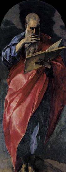 El Greco St John the Evangelist